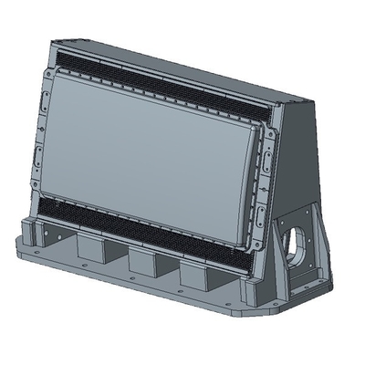 X Band Four Side Phased Array Radar Anti Clutter Dengan Sistem AESA