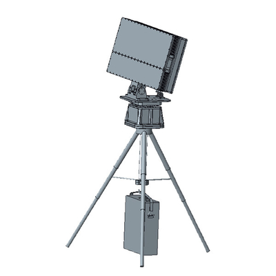 Phased Array Three Coordinate Border Radar System Ku Band Desain Solid State