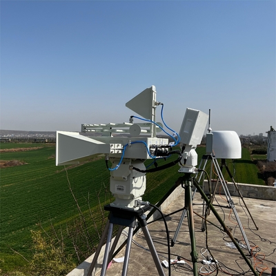 2D Active Phased Array Drone Surveillance Radar Desain Solid State Tidak ada zona buta