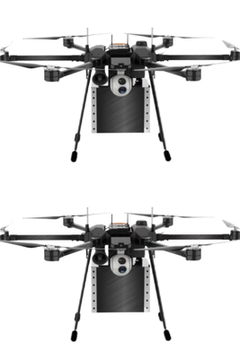 Pesawat tak berawak UAV Multisektor yang terhubung dengan jaringan Long Endurance Multi Mission Drone