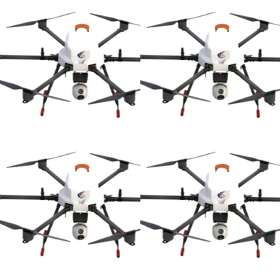 Jaringan Enam Rotor UAV Unmanned Aerial Vehicle, Multi Purpose Aerial Drones