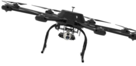 Jaringan UAV Unmanned Aerial Vehicle Untuk Logistik Delivery Command Industry